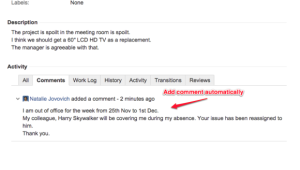 Out Of Office Assistant